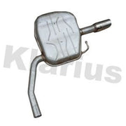 Klarius Box With Tail Pipe Rear fits Ford Mondeo IV 2008-2010 2.2