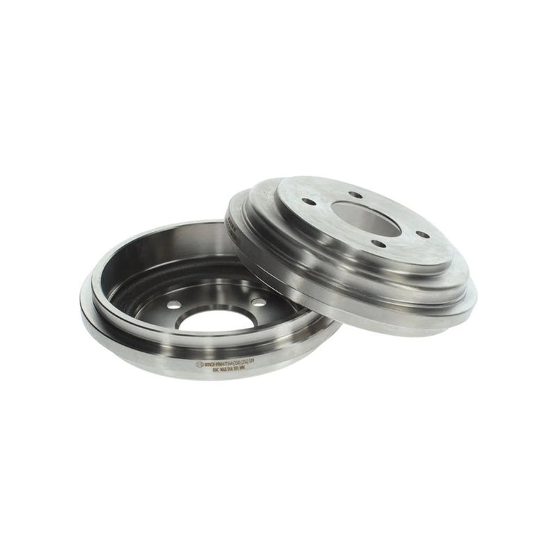 Bosch 2 x Brake Drums fits Nissan Micra II 1992-2003 1.0 1.3 1.4