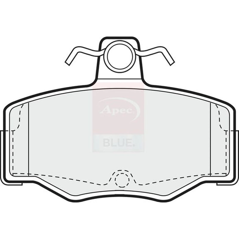 Apec Rear Brake Pad Set PD3799