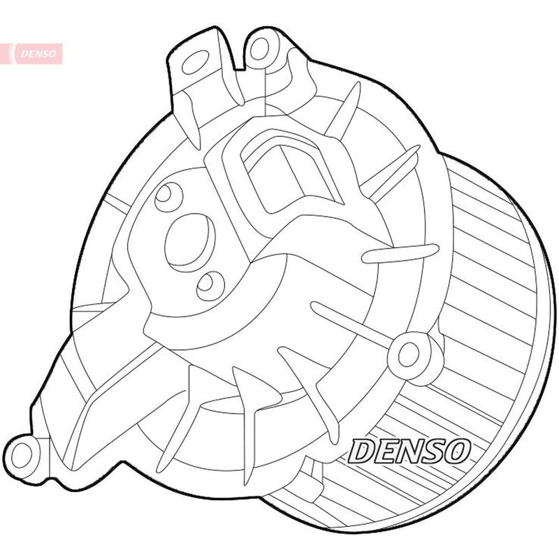 Denso Heater Blower Fan fits Iveco Daily IV 2006-2011
