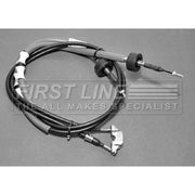First Line Handbrake Cable Left Rear fits Chevrolet Corsa 2000-2002 1.7