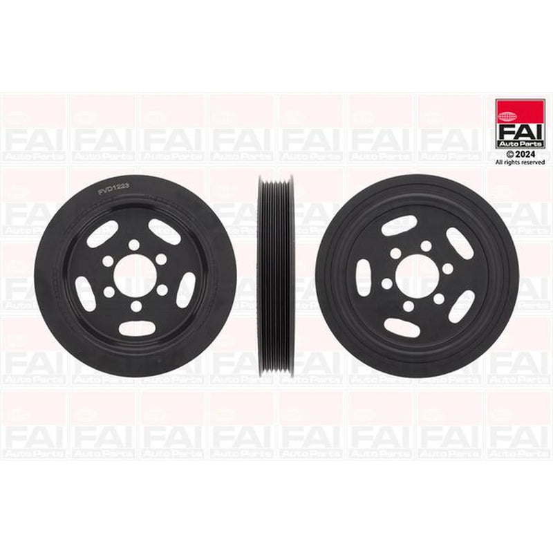 FAI Crank Shaft Belt Pulley fits Jaguar F-Pace 2015 on 3.0
