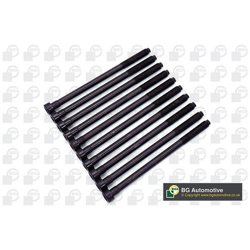 BGA Cylinder Head Bolt Set with Cylinder Head Gasket Kit fits Mitsubishi Asx