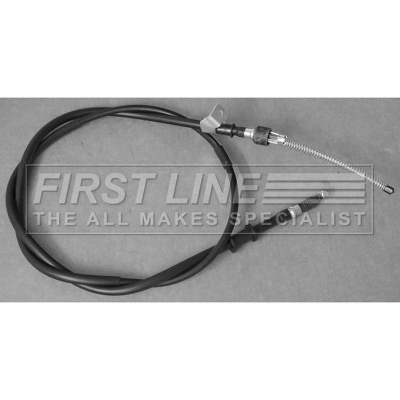 First Line Handbrake Cable Right Rear fits Mitsubishi L200 1996-2007 2.5