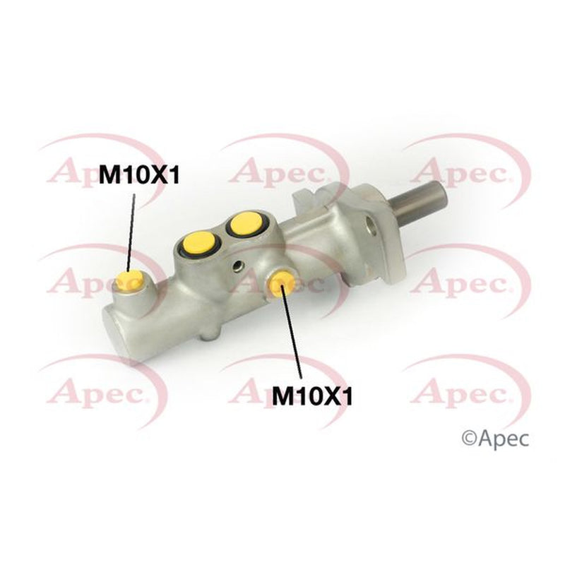 Apec Brake Master Cylinder Hydraulic Assembly fits MG Zs 2001-2005 1.6 2.0