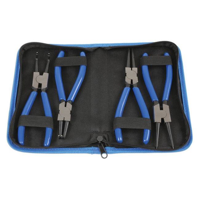 Laser Circlip Plier Set 180mm 4pc 6685 Laser - Dynamic Drive
