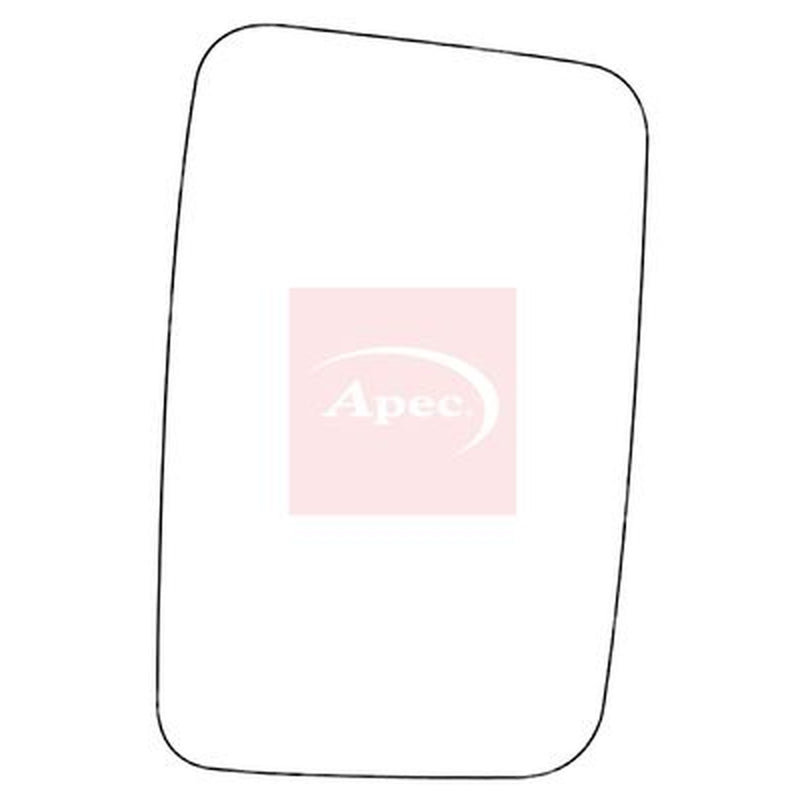 Apec Exterior Wing Mirror Glass both sides fits Citroën C25 1981-1994
