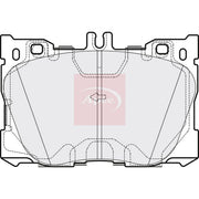 Apec Front Brake Pad Set fits Mercedes-Benz C-Class 2015-2023