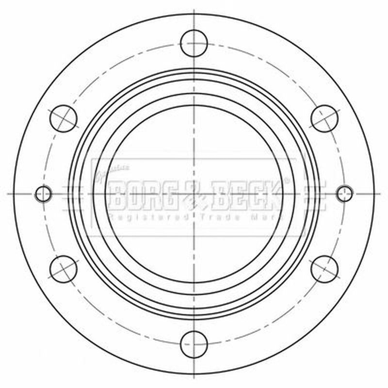 Borg & Beck Front & Rear Brake Discs & Pads fits Iveco Eurocargo I-Iii 2000-2015
