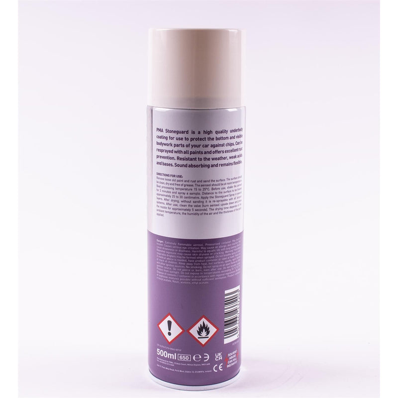 3x Stone Guard White Aerosol Spray Autotek AT00SGW500 UNDERSEAL 500 ML AEROSOL Autotek - Dynamic Drive