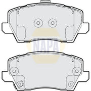 NAPA Front Brake Pad Set fits Kia Picanto III 2017-2018 1.0 1.2