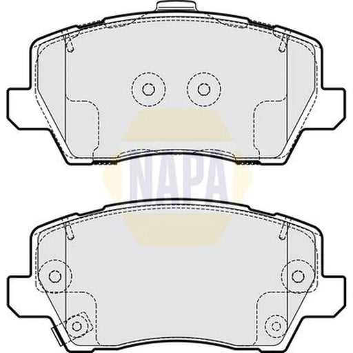 NAPA Front Brake Pad Set NBP1796