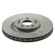 Juratek 2 x Vented Front Brake Discs MER188-x2