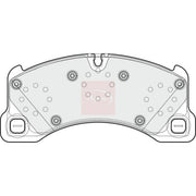 Apec Front & Rear Pads fits VW Touareg 2007-2010 5.0