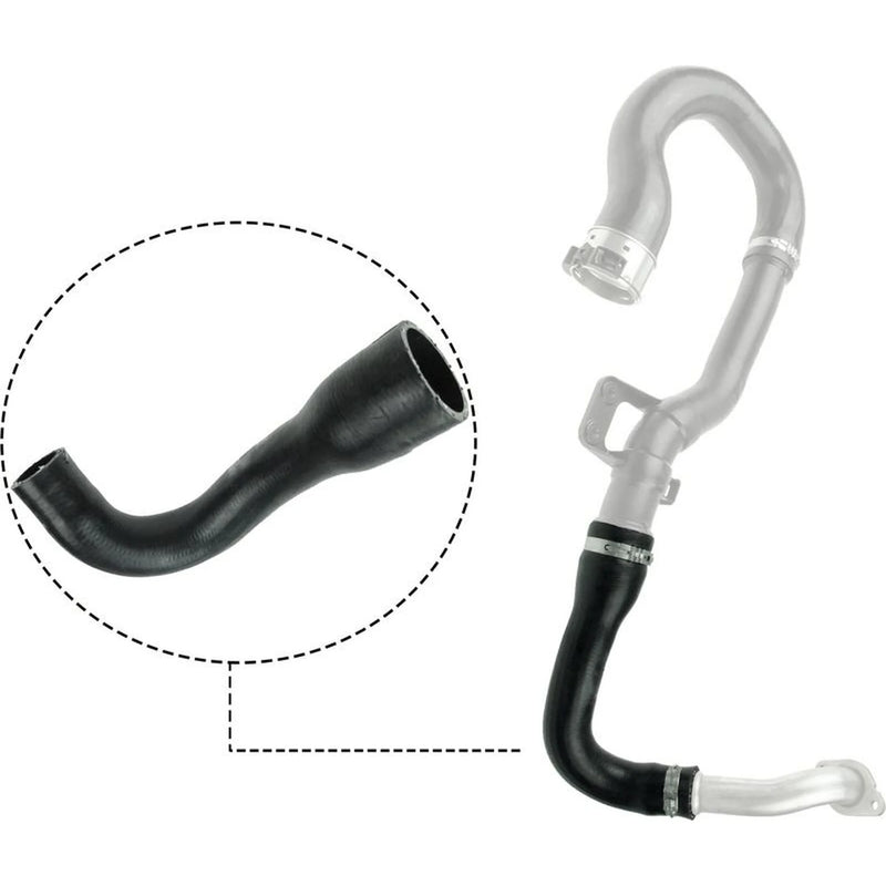 Gates Intercooler Turbo Charge Air Hose 270mm fits Opel Corsa D 2006-2014 1.3