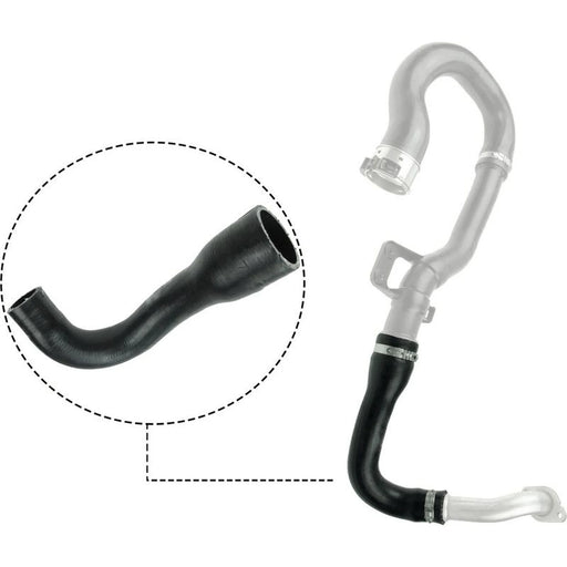 Gates Intercooler Turbo Charge Air Hose 270mm fits Opel Corsa D 2006-2014 1.3