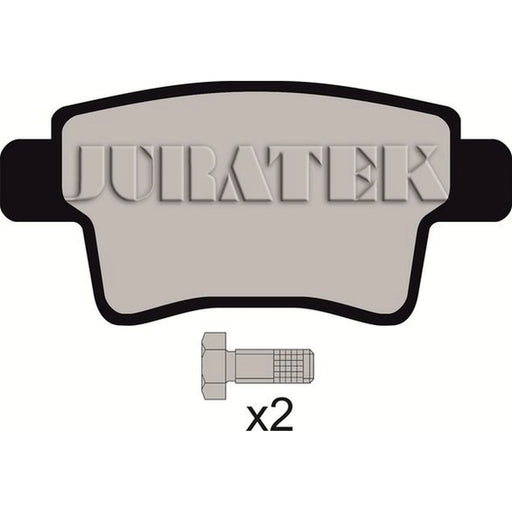 Juratek Rear Brake Pad Set fits Citroën C4 Grand Picasso I 2006-2013 1.6 1.8 2.0