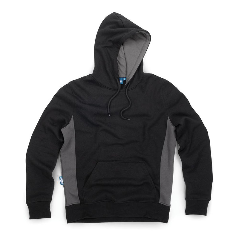 Tough Grit 2-Tone Hoodie Black / Charcoal L 672671 Tough Grit  - Dynamic Drive