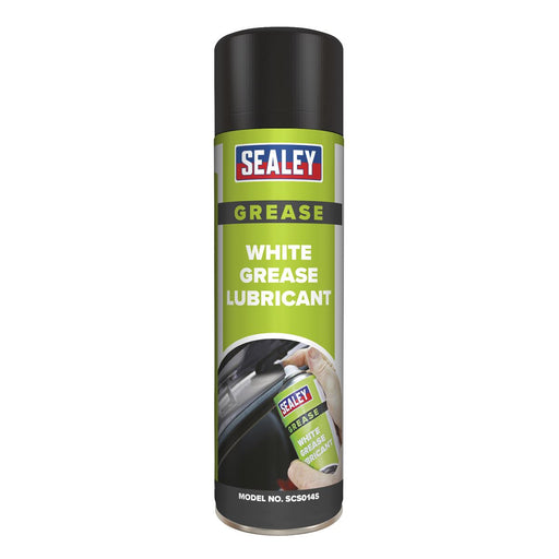 Sealey White Grease Lubricant 500ml Pack of 6 SCS014 Sealey - Dynamic Drive