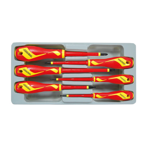 Teng Tools Insulated Screwdriver Set Flat & PH 6 Pieces Teng Tools - Dynamic Drive