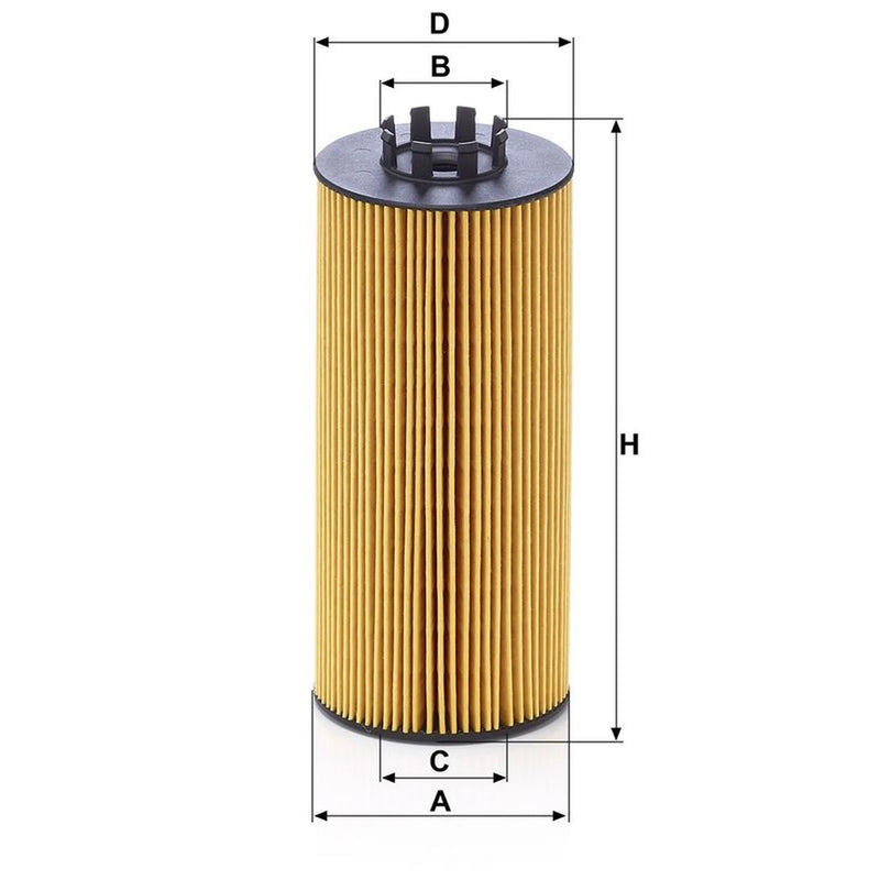 MANN-FILTER Service Kit with Air & Oil Filters fits Mercedes-Benz Atego 3