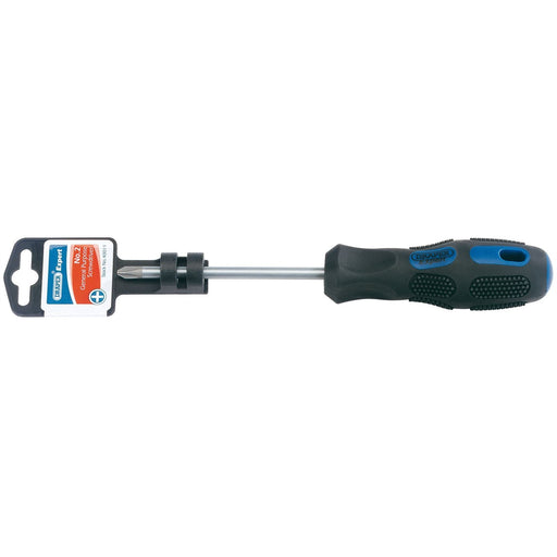 Draper Expert Cross Slot Screwdriver, No.2 x 100mm 40019 Draper - Dynamic Drive