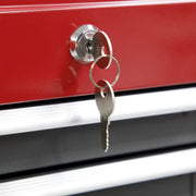Sealey Topchest 9 Drawer with Ball-Bearing Slides Red/Grey AP22509BB Sealey - Dynamic Drive