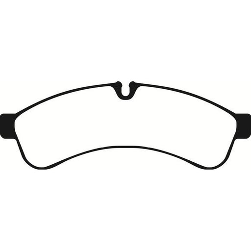 Abtex Rear Brake Pad Set fits Iveco Daily IV 2006-2011