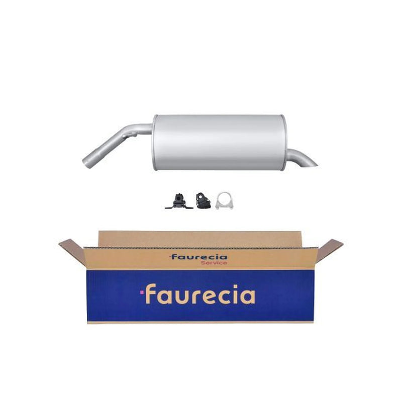 Hella End Silencer Rear fits Citroën C3 Picasso 2009-2015 1.6
