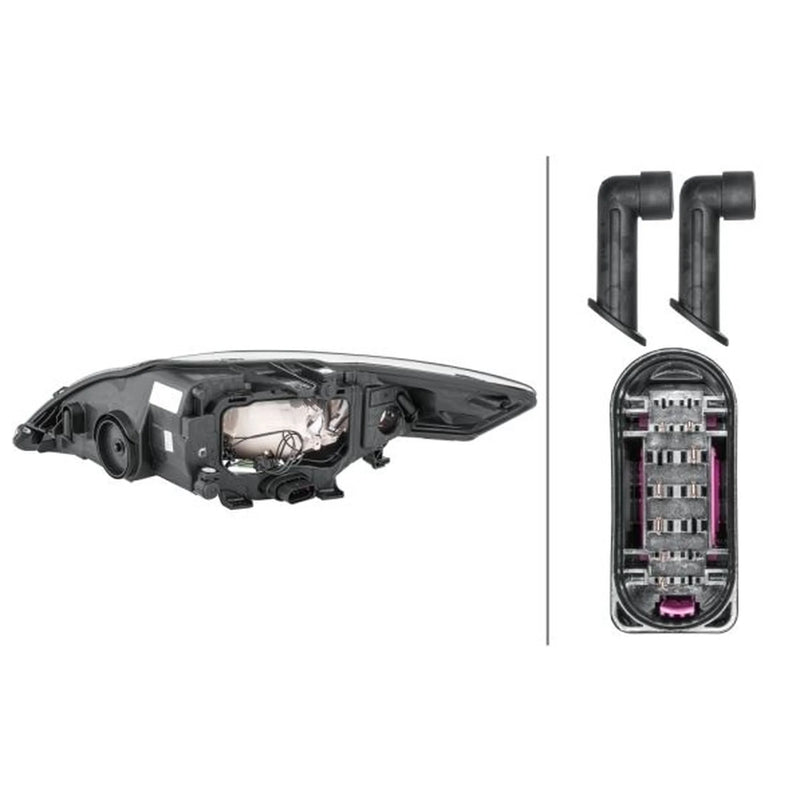 Hella Headlight Headlamp PY21W Right fits Ford Mondeo IV 2007-2015