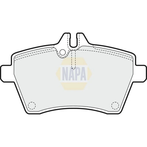 NAPA Front Brake Pad Set NBP1427