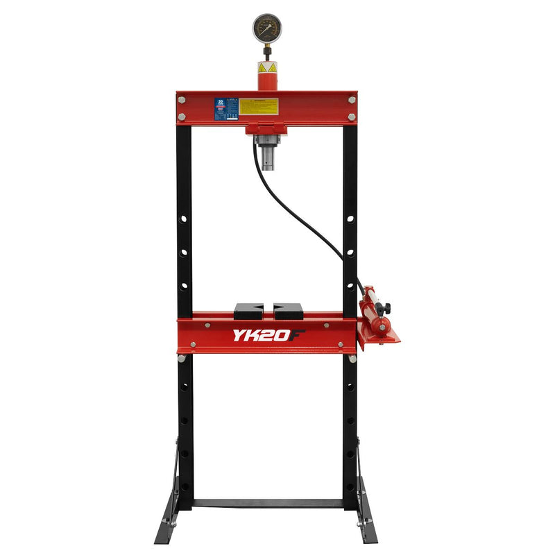 Sealey Hydraulic Press 20 Tonne Floor Type YK20F Sealey - Dynamic Drive