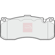Apec Front Brake Pad Set fits BMW 1 2007-2013