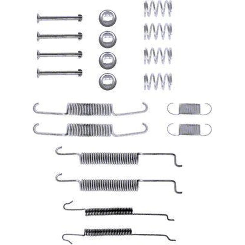 Mintex Brake Shoe Accessory Kit Rear fits Audi 80 B3 1986-1991 1.6 1.8 1.9