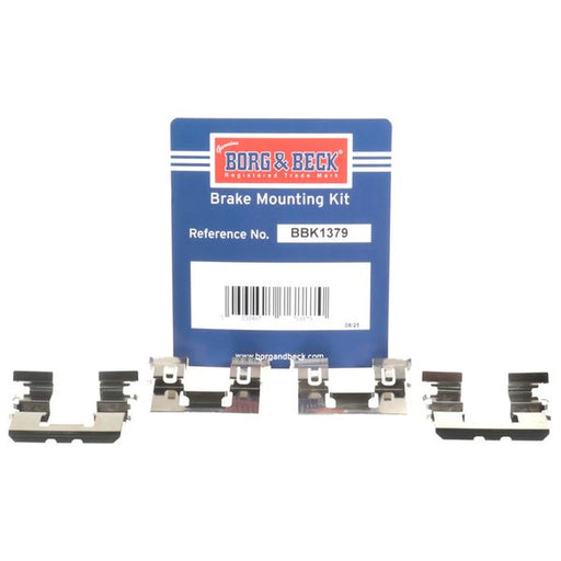 Borg & Beck Brake Pad Accessory Fitting Kit Rear BBK1379
