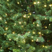 Dellonda Pre-Lit 6ft Hinged Christmas Tree with White LED Lights & PE/PVC Tips Dellonda - Dynamic Drive