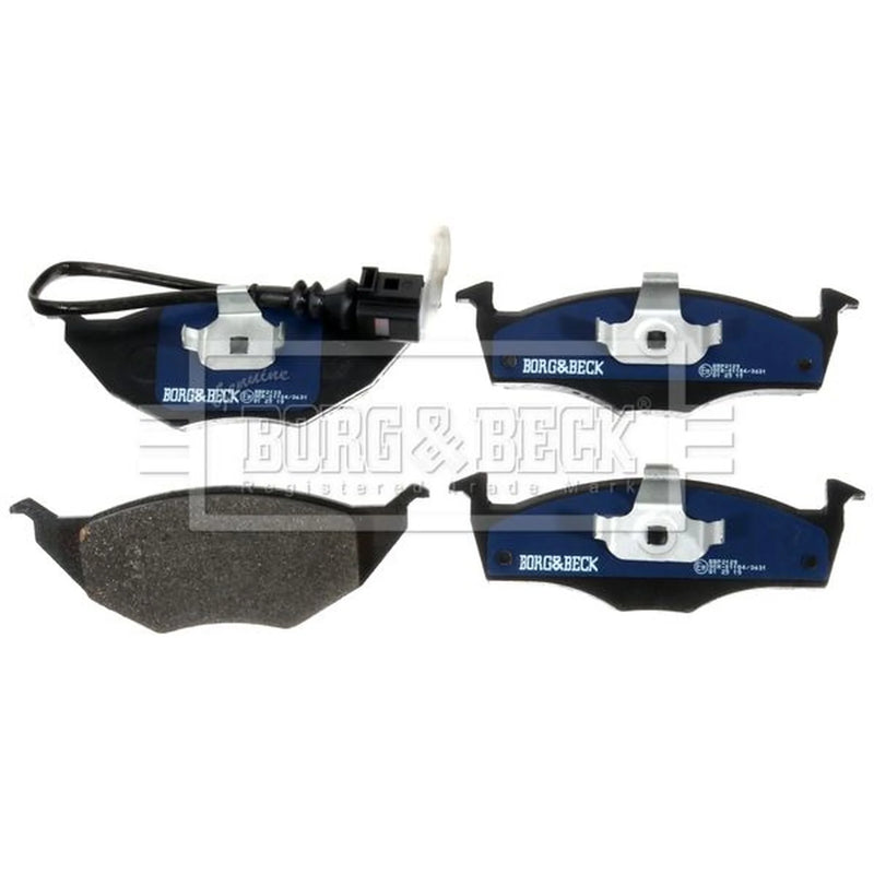 Borg & Beck Front Brake Vented Discs & Pads fits Audi A2 2001-2005 1.2