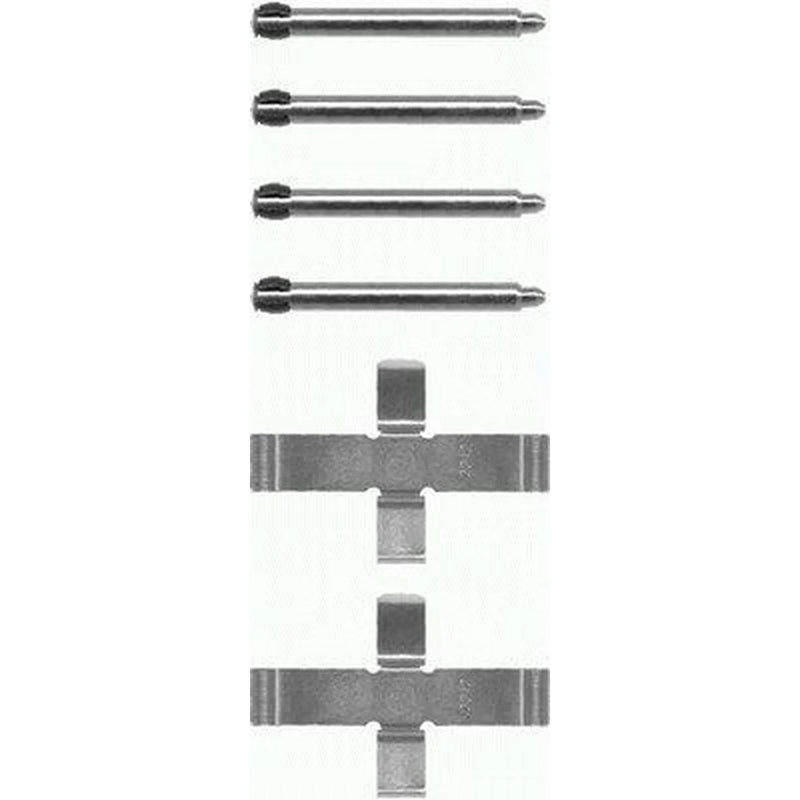 Mintex Brake Pad Accessory Fitting Kit Rear fits Mercedes-Benz 124 1984-1993