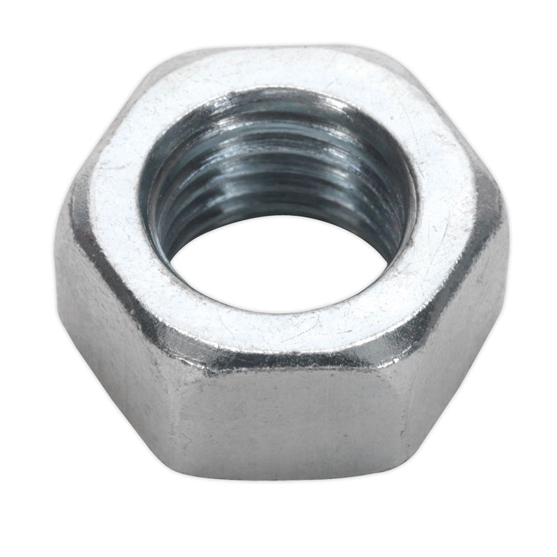 Sealey Steel Nut M16 Zinc DIN 934 Pack of 25 SN16 Sealey  - Dynamic Drive