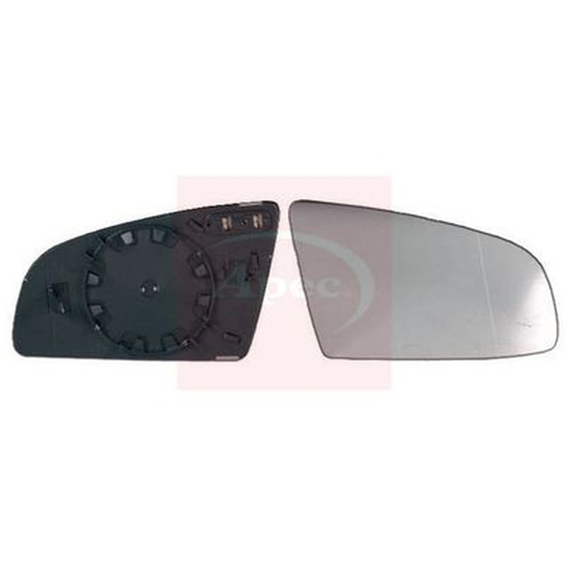 Apec Exterior Wing Mirror Glass Right fits Audi A4 B6 2000-2004