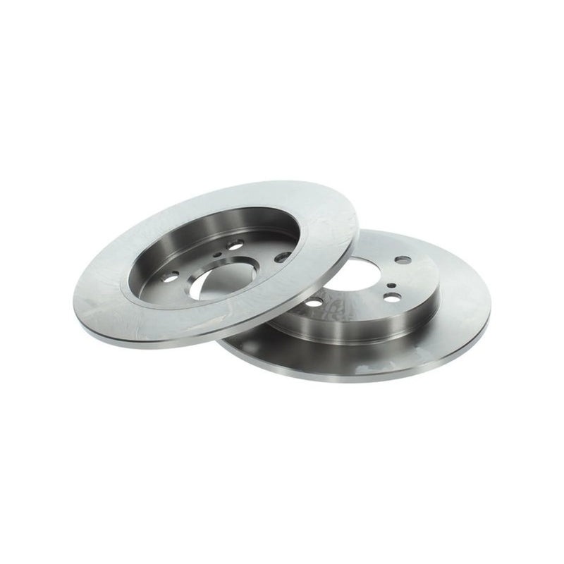 Bosch 2 x Solid Brake Discs fits Toyota Auris 2010-2012 1.8