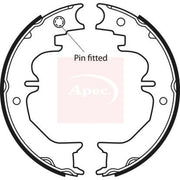 Apec Parking Brake Shoe Set fits Toyota Land Cruiser 2011 on 3.0
