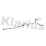 Klarius Box With Tail Pipe Right Rear fits Honda Accord VII 2003-2008 2.4