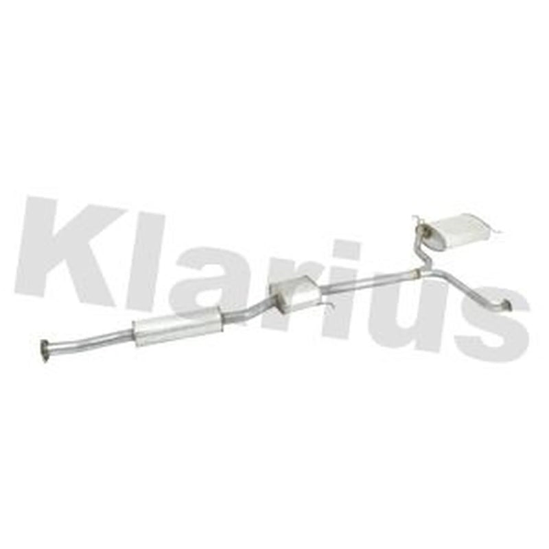 Klarius Box With Tail Pipe Right Rear fits Honda Accord VII 2003-2008 2.4