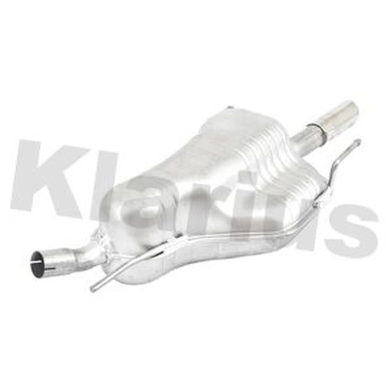 Klarius Box With Tail Pipe Rear fits Opel Zafira A 2000-2005 1.8