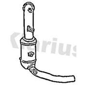 Klarius Catalyst Type Approved With Pipe fits Fiat 500 2010 on 0.9
