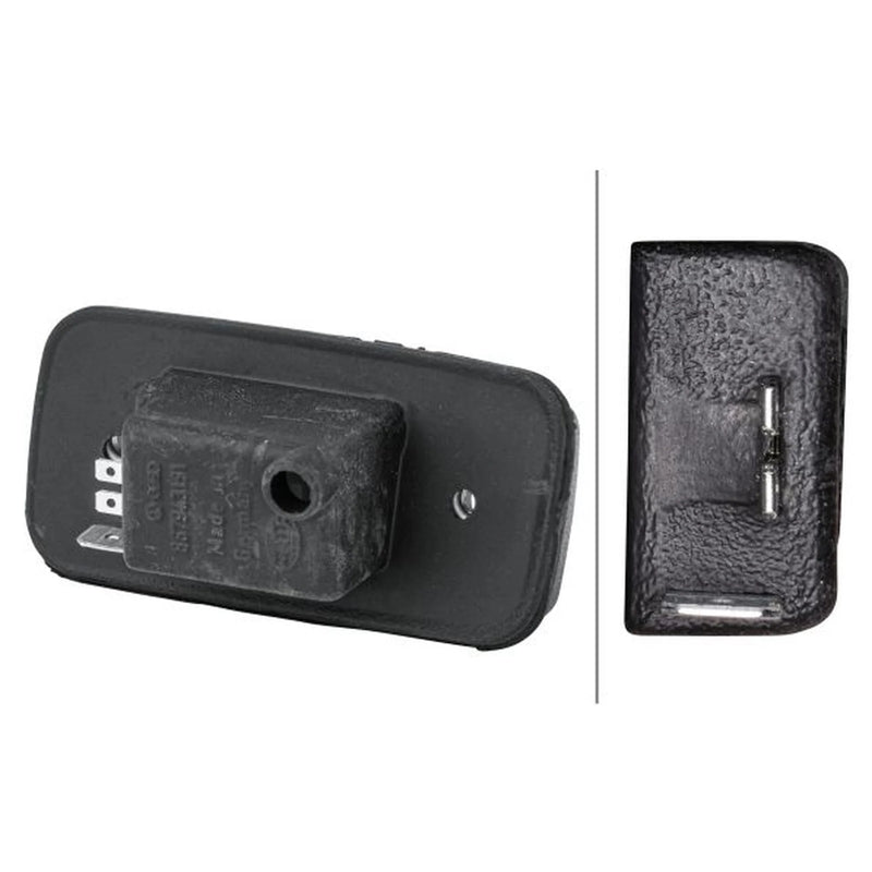 Hella Licence Plate Light / Lamp Right fits VW Polo 1981-1994 1.0 1.1 1.3 1.4