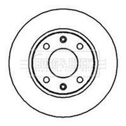 Borg & Beck Front & Rear Brake Discs & Pads fits Peugeot 106 II 1998-2001 1.6