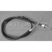 First Line Handbrake Cable Left Rear fits Fiat Punto 1999-2012