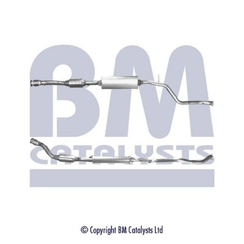 BM Catalysts Petrol Cat fits Peugeot 206 1999-2007 2.0